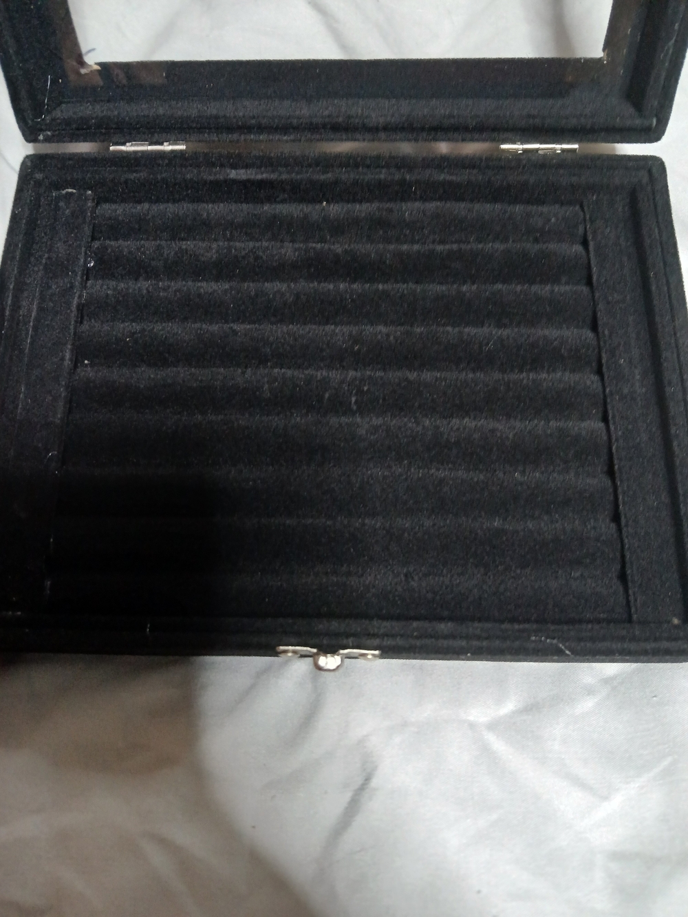 Black Velvet Jewelry Display Box